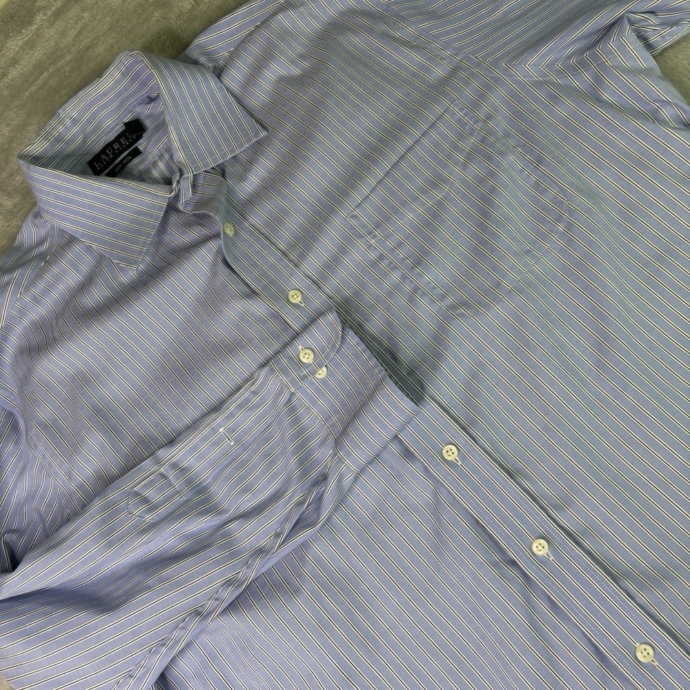 Lauren Ralph Lauren Shirt Men's Size 17 x 32/33 Multi Color Plaid Long Sleeve